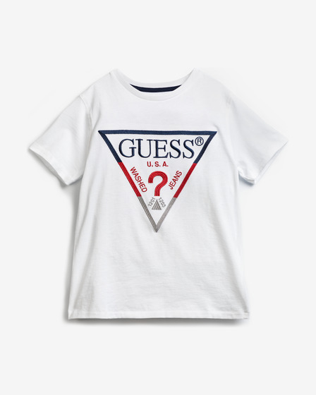 Guess Embroidery Front Logo Kinder  T‑Shirt